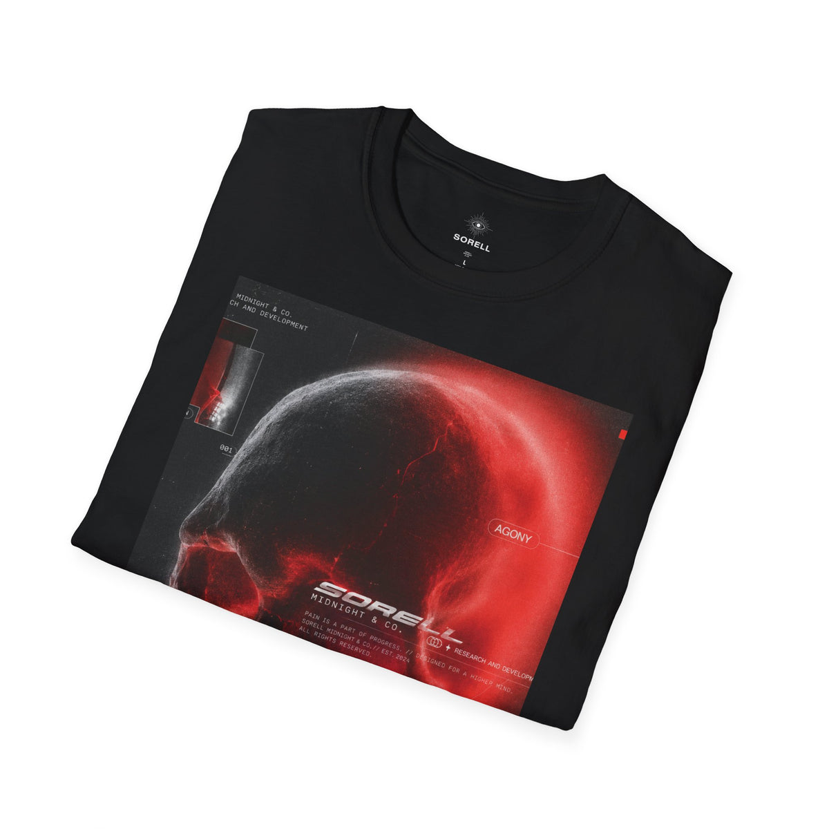 Sorell Red Burning Skull Tee