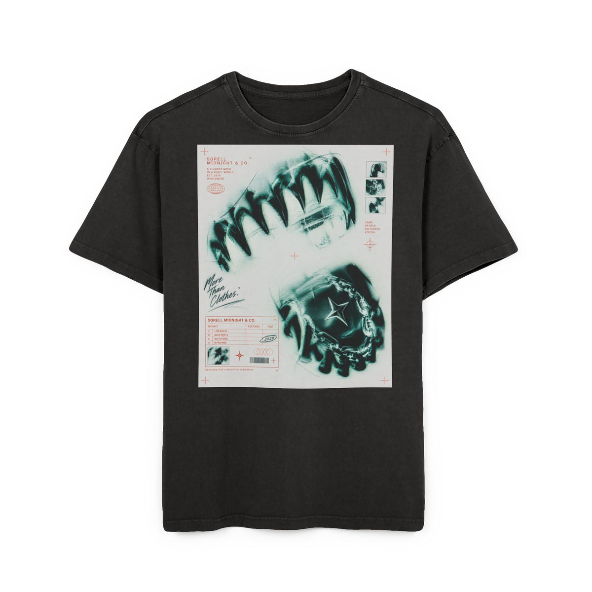 Alien Acid Wash Tee