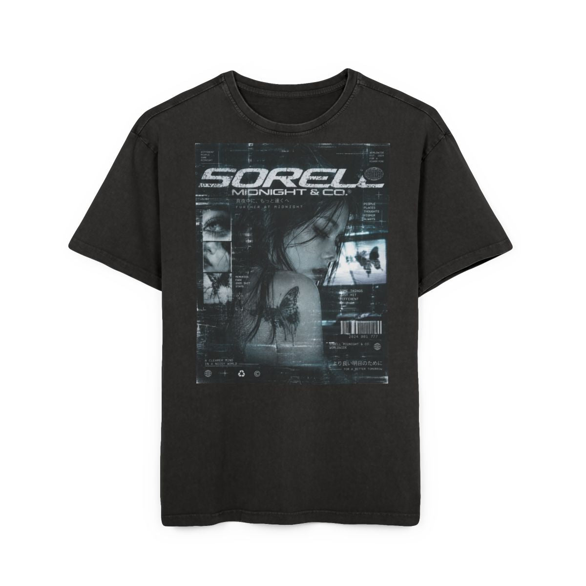Spider Curse Acid Wash Tee