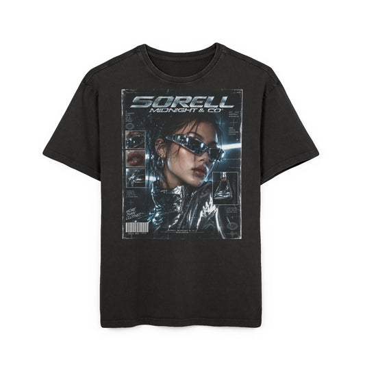 Y2K SORELL Acid Wash Tee