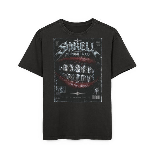 Diamond Star Acid Wash Tee